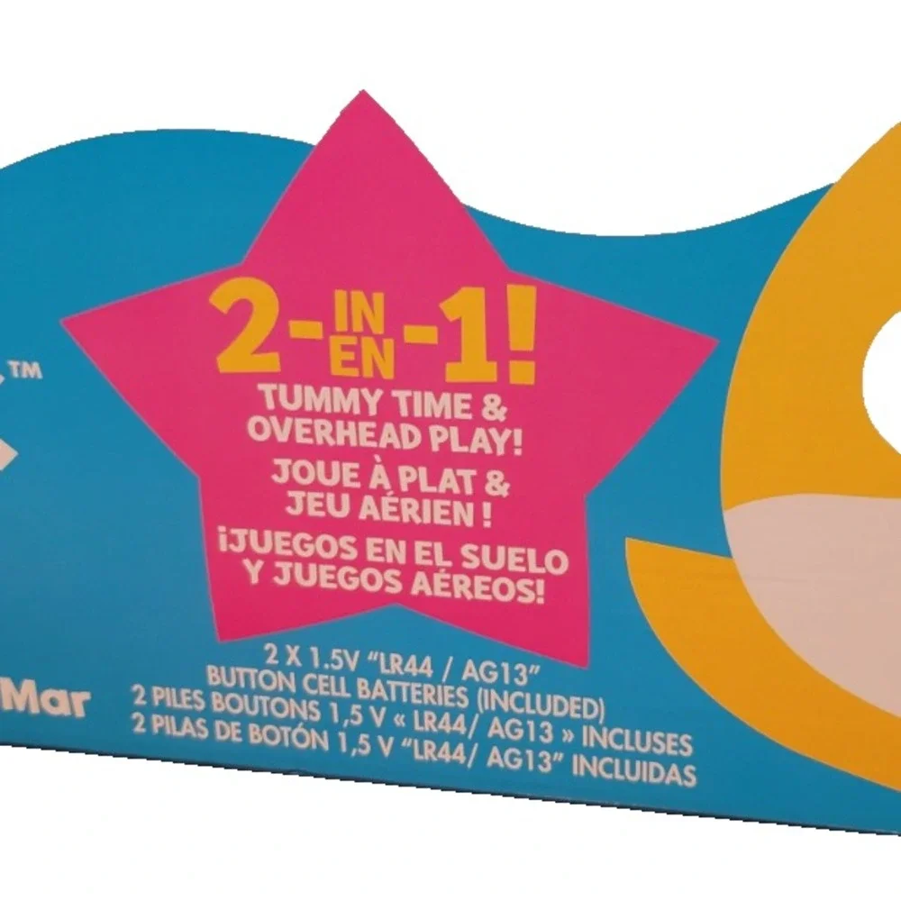 Nickelodeon Pinkfong Baby Shark Deluxe Undersea Activity Mat Tummy Time‎ Mat